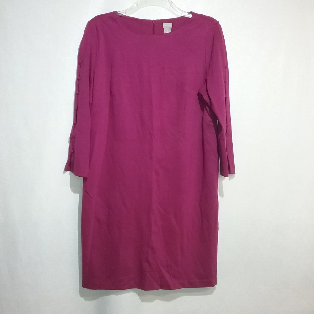 Chico's women's knit sheath dress size 3 US size 16